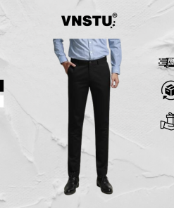 Quần Kaki nam thanh lịch, chất liệu cao cấp mềm mịn, giữ form chuẩn và dễ phối đồ.