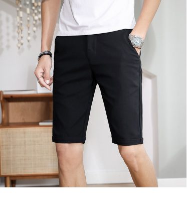 Quần lửng kaki màu đen